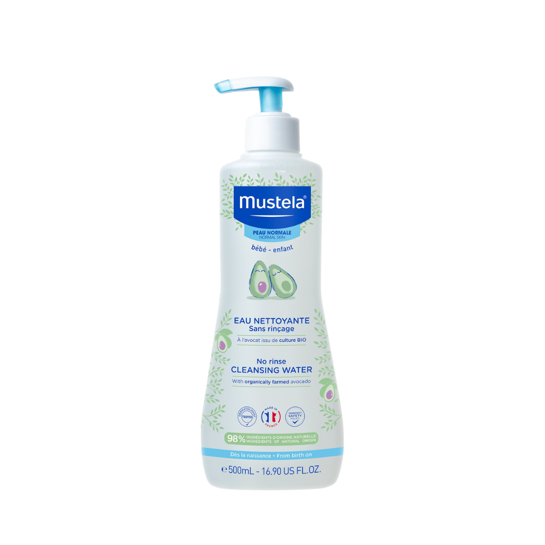Mustela Cleansing Water With Avocado Baby Micellar Water 500ml