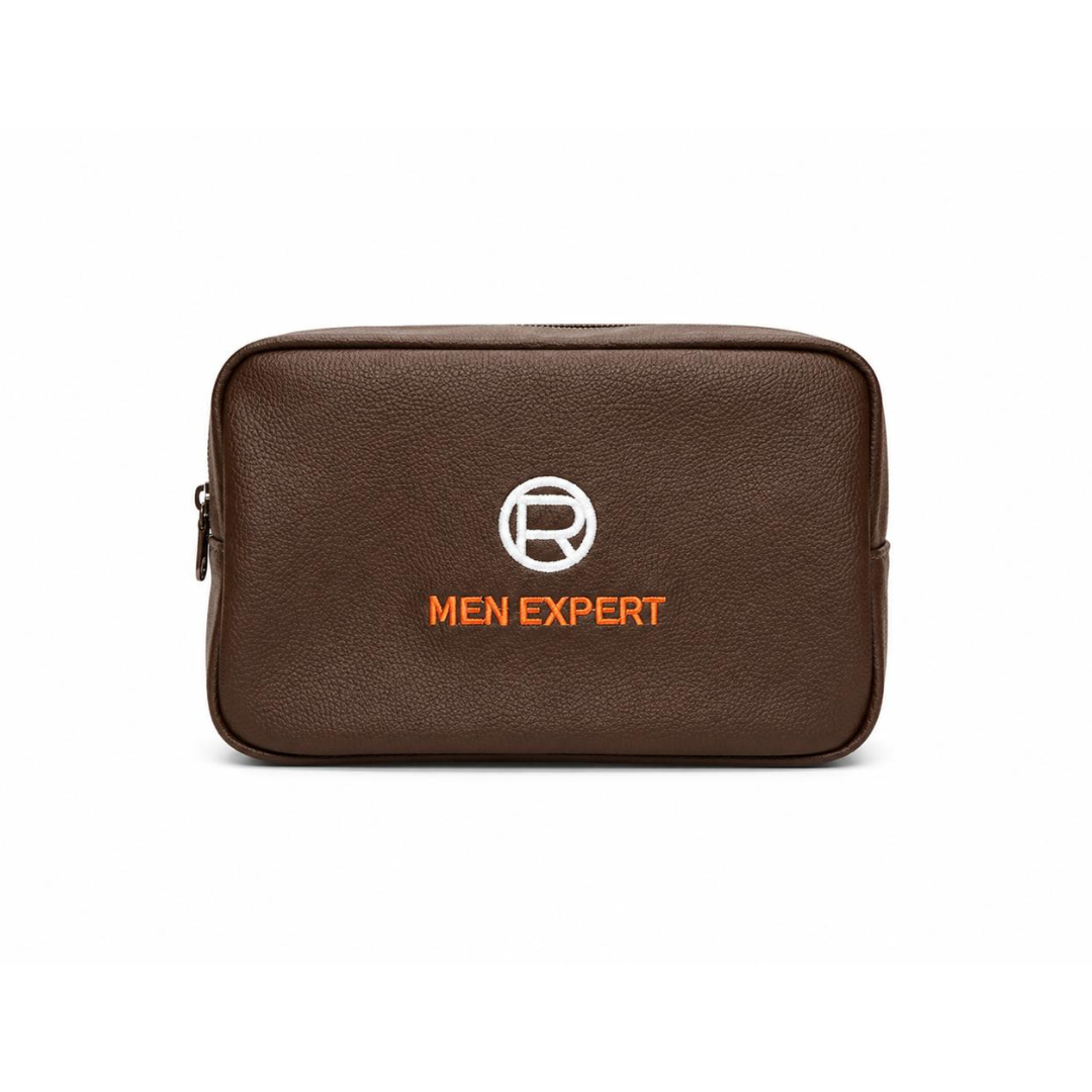 Gift From L'Oréal Paris : Brown Leather Pouch