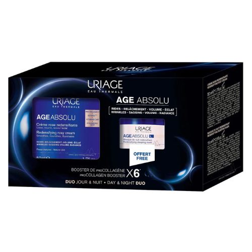 Uriage - Age Absolu Rose Cream + Age Absolu Mask Box