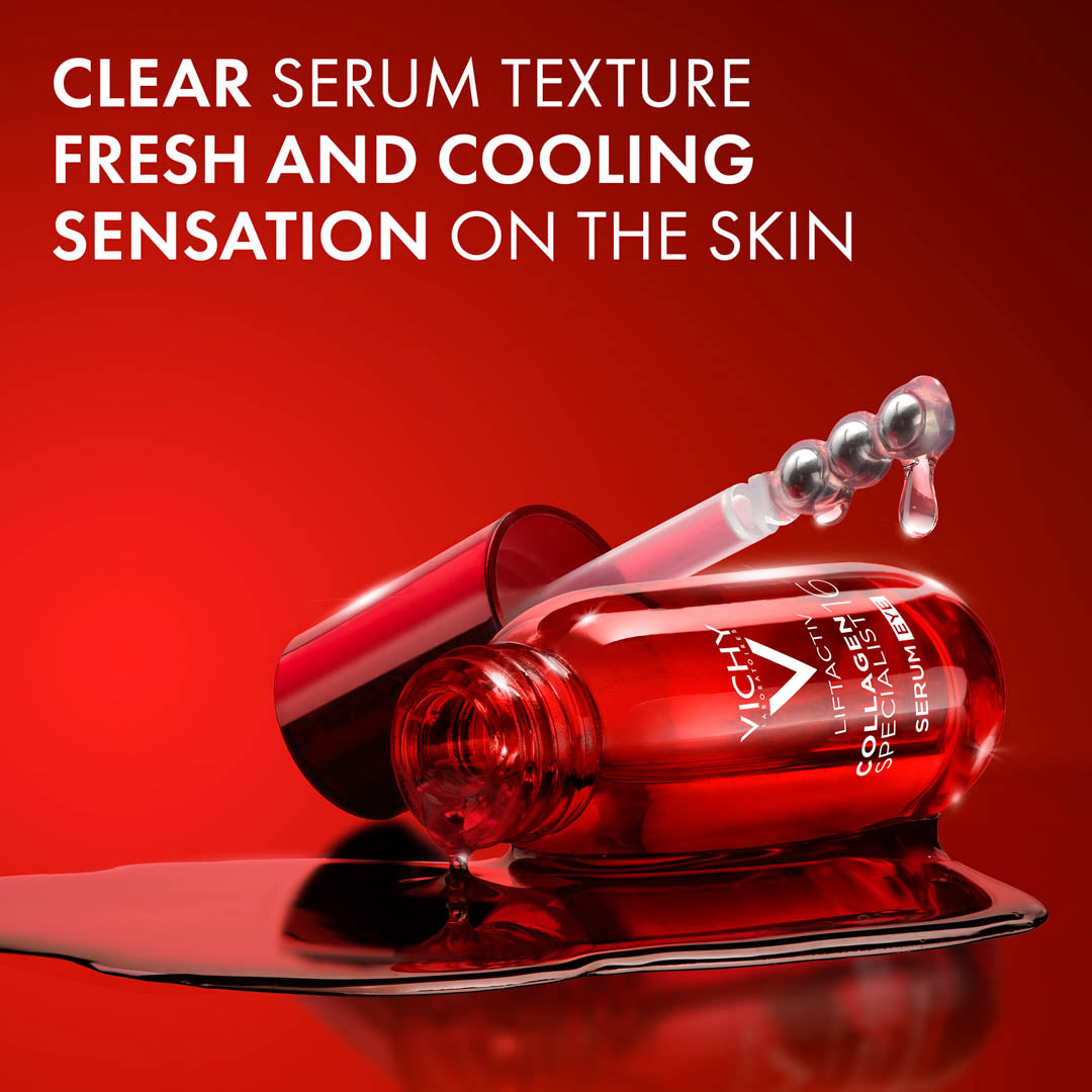 Vichy Liftactiv Collagen 16 Eye Serum 15ml with triple-bead applicator