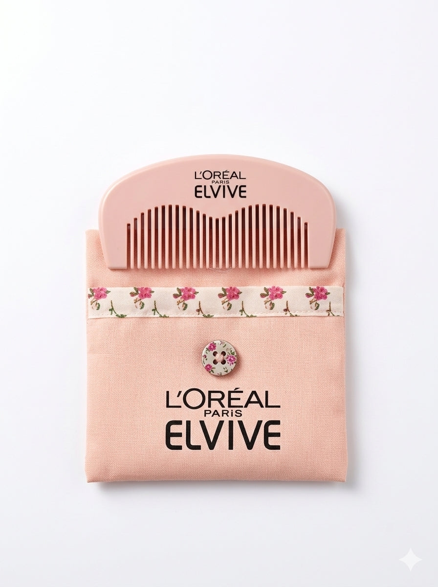 Gift From L'Oréal Paris : Elvive Pouch + Comb