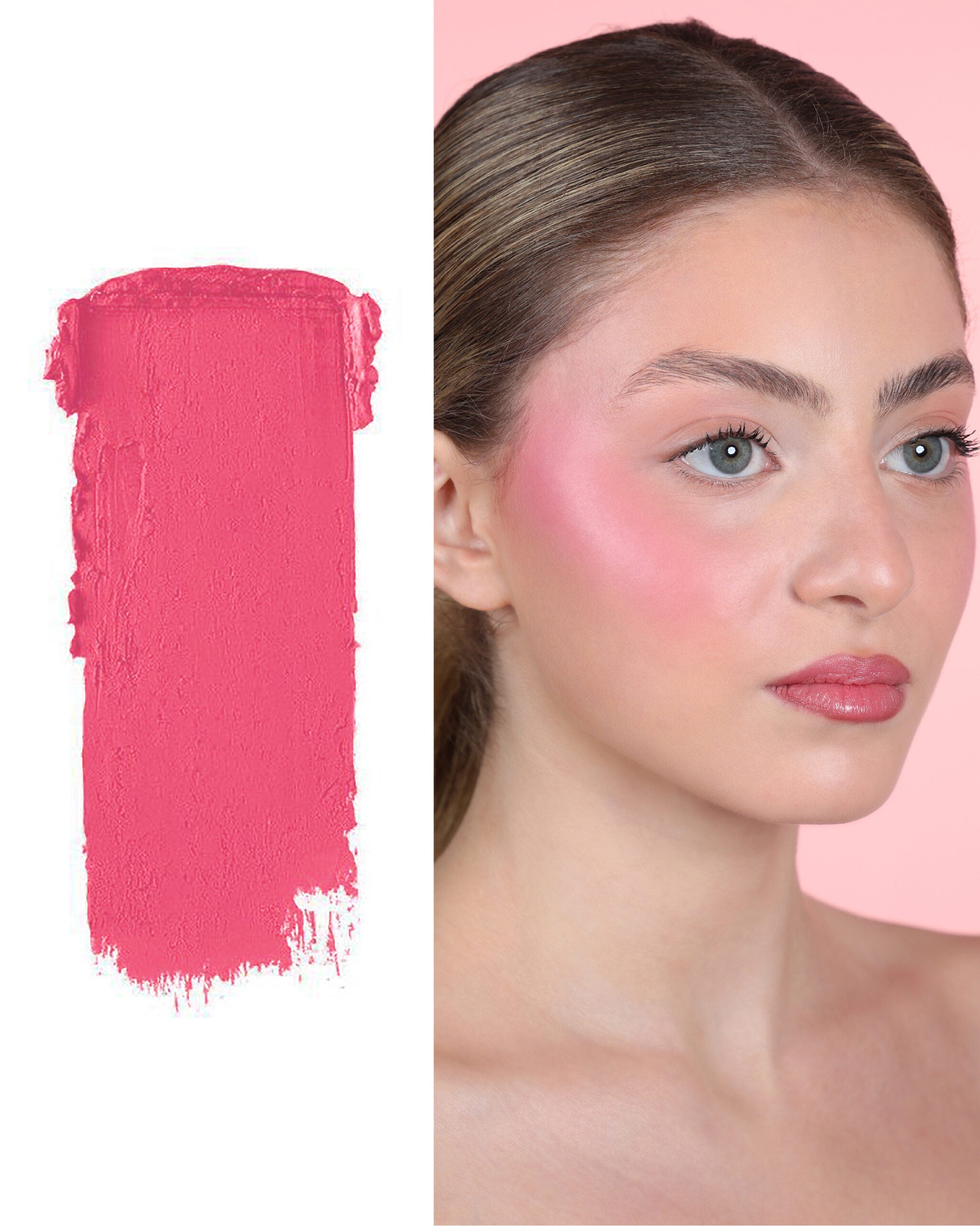 Bizu silky matte blush creamy lightweight long lasting blush coral burgundy pink shades