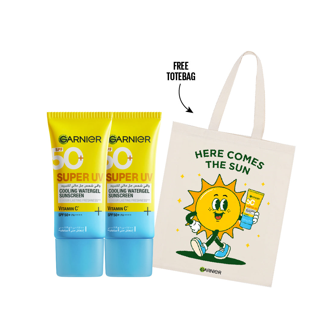 2x Super UV Cooling Watergel Sunscreen + FREE Totebag