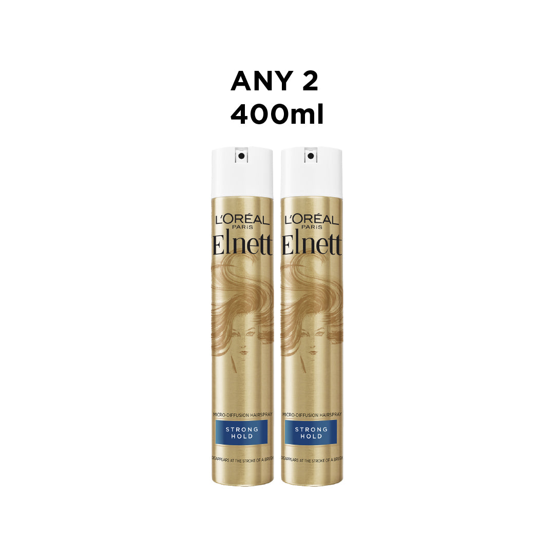 2x Elnett Hairspray 400ML At 20% OFF