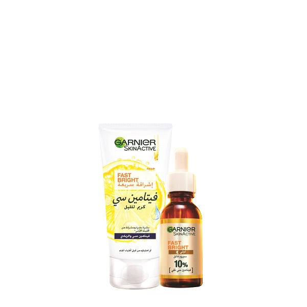 Fast Bright Vitamin C Night Serum 30 ML + Night Cream  At 20% OFF