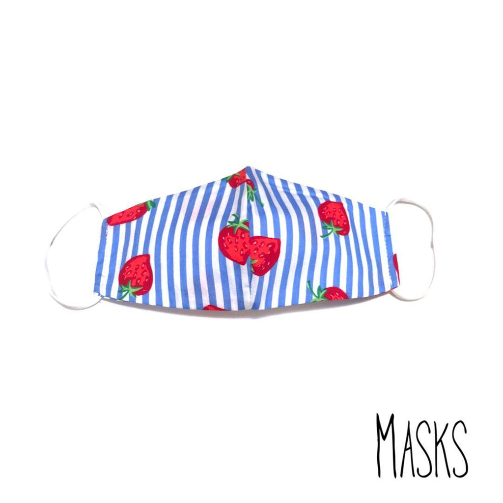 Masks The Strawberry Mask for Kids | Loolia Closet