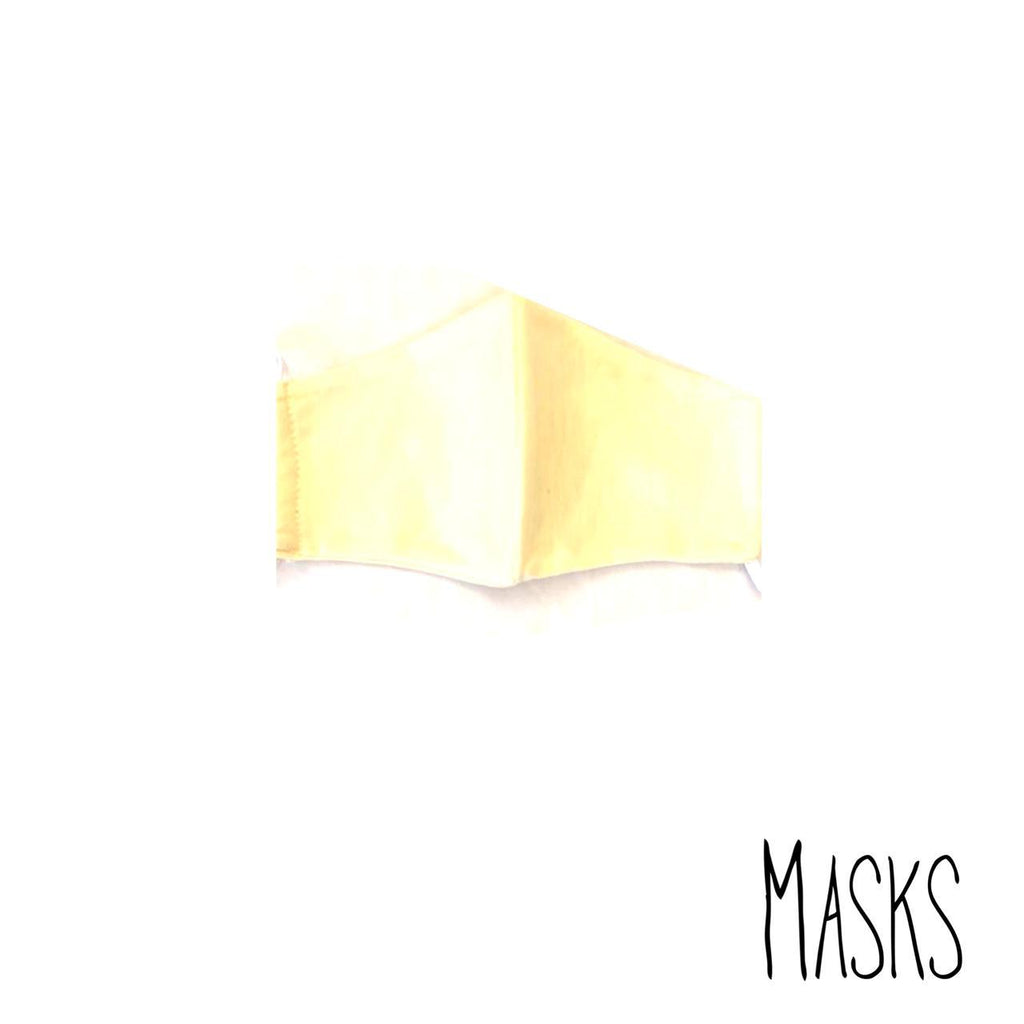 Masks Light Yellow Mask | Loolia Closet